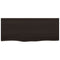 vidaXL Basin Shelf Wall Mounted Steel and Solid Wood Oak