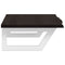 vidaXL Basin Shelf Wall Mounted Steel and Solid Wood Oak