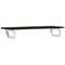 vidaXL Basin Shelf Wall Mounted Steel and Solid Wood Oak