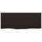 vidaXL Basin Shelf Wall Mounted Steel and Solid Wood Oak