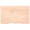 vidaXL Basin Shelf Wall Mounted Steel and Solid Wood Oak