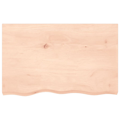 vidaXL Basin Shelf Wall Mounted Steel and Solid Wood Oak