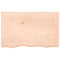 vidaXL Basin Shelf Wall Mounted Steel and Solid Wood Oak