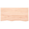 vidaXL Basin Shelf Wall Mounted Steel and Solid Wood Oak