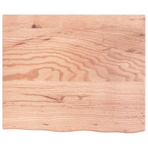 vidaXL Basin Shelf Wall Mounted Steel and Solid Wood Oak