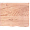 vidaXL Basin Shelf Wall Mounted Steel and Solid Wood Oak