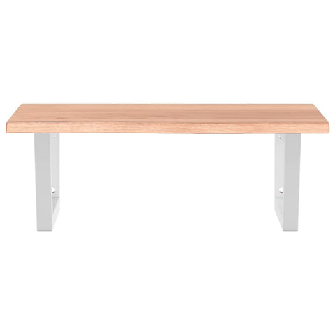 vidaXL Basin Shelf Wall Mounted Steel and Solid Wood Oak