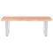 vidaXL Basin Shelf Wall Mounted Steel and Solid Wood Oak