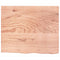 vidaXL Basin Shelf Wall Mounted Steel and Solid Wood Oak