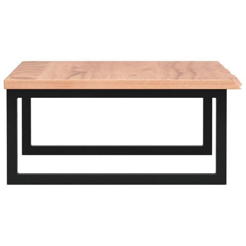 vidaXL Basin Shelf Wall Mounted Steel and Solid Wood Oak