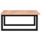 vidaXL Basin Shelf Wall Mounted Steel and Solid Wood Oak