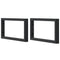 vidaXL Basin Shelf Wall Mounted Steel and Solid Wood Oak