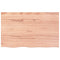 vidaXL Basin Shelf Wall Mounted Steel and Solid Wood Oak