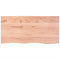 vidaXL Basin Shelf Wall Mounted Steel and Solid Wood Oak