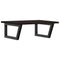 vidaXL Basin Shelf Wall Mounted Steel and Solid Wood Oak