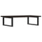 vidaXL Basin Shelf Wall Mounted Steel and Solid Wood Oak