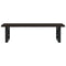 vidaXL Basin Shelf Wall Mounted Steel and Solid Wood Oak