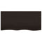 vidaXL Basin Shelf Wall Mounted Steel and Solid Wood Oak