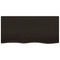 vidaXL Basin Shelf Wall Mounted Steel and Solid Wood Oak