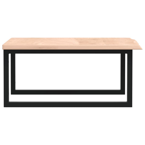 vidaXL Basin Shelf Wall Mounted Steel and Solid Wood Oak