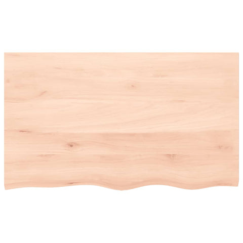 vidaXL Basin Shelf Wall Mounted Steel and Solid Wood Oak