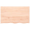 vidaXL Basin Shelf Wall Mounted Steel and Solid Wood Oak