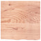 vidaXL Basin Shelf Wall Mounted Steel and Solid Wood Oak