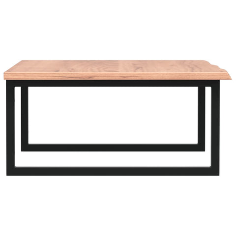 vidaXL Basin Shelf Wall Mounted Steel and Solid Wood Oak