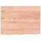 vidaXL Basin Shelf Wall Mounted Steel and Solid Wood Oak