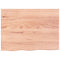 vidaXL Basin Shelf Wall Mounted Steel and Solid Wood Oak