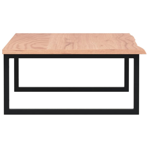 vidaXL Basin Shelf Wall Mounted Steel and Solid Wood Oak