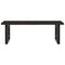 vidaXL Basin Shelf Wall Mounted Steel and Solid Wood Oak