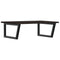 vidaXL Basin Shelf Wall Mounted Steel and Solid Wood Oak