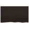 vidaXL Basin Shelf Wall Mounted Steel and Solid Wood Oak