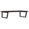 vidaXL Basin Shelf Wall Mounted Steel and Solid Wood Oak