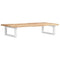 vidaXL Basin Shelf Wall Mounted Steel and Solid Wood Acacia