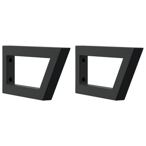 vidaXL Basin Shelf Wall Mounted Steel and Solid Wood Acacia