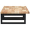 vidaXL Basin Shelf Wall Mounted Steel and Solid Wood Acacia