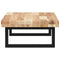 vidaXL Basin Shelf Wall Mounted Steel and Solid Wood Acacia