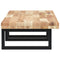 vidaXL Basin Shelf Wall Mounted Steel and Solid Wood Acacia