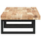 vidaXL Basin Shelf Wall Mounted Steel and Solid Wood Acacia