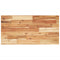 vidaXL Basin Shelf Wall Mounted Steel and Solid Wood Acacia