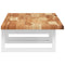 vidaXL Basin Shelf Wall Mounted Steel and Solid Wood Acacia