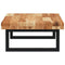 vidaXL Basin Shelf Wall Mounted Steel and Solid Wood Acacia