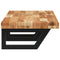 vidaXL Basin Shelf Wall Mounted Steel and Solid Wood Acacia