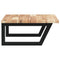 vidaXL Basin Shelf Wall Mounted Steel and Solid Wood Acacia