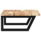vidaXL Basin Shelf Wall Mounted Steel and Solid Wood Acacia