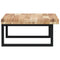 vidaXL Basin Shelf Wall Mounted Steel and Solid Wood Acacia