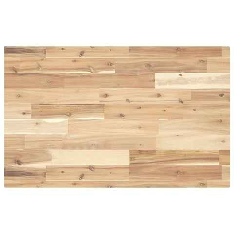 vidaXL Basin Shelf Wall Mounted Steel and Solid Wood Acacia