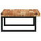 vidaXL Basin Shelf Wall Mounted Steel and Solid Wood Acacia